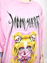 Load image into Gallery viewer, PINK MOON SLAYER ♡ Oversized Dress Shirt