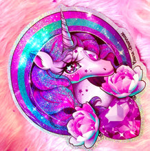 Load image into Gallery viewer, PINK UNICORN ♡ Vinyl Sticker