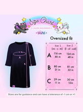 Load image into Gallery viewer, BLACK MOON SLAYER ♡ Oversized Dress Shirt