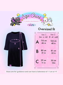 BLACK MOON SLAYER ♡ Oversized Dress Shirt