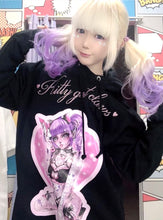 Load image into Gallery viewer, KITTY GOT CLAWS ♡ Oversized Long Fit Hoodie