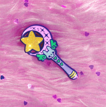 Load image into Gallery viewer, MAGICAL BUNNY STICK ♡ Enamel Pin